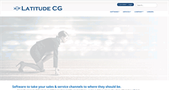 Desktop Screenshot of latitudecg.com