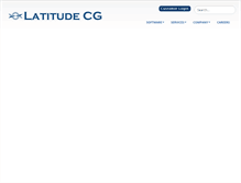 Tablet Screenshot of latitudecg.com